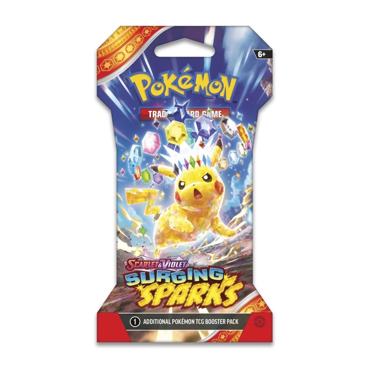 Pokémon TCG: Scarlet & Violet - Surging Sparks Sleeved Booster Pack (10 Cards)