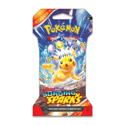 Pokémon TCG: Scarlet & Violet - Surging Sparks Sleeved Booster Pack (10 Cards)