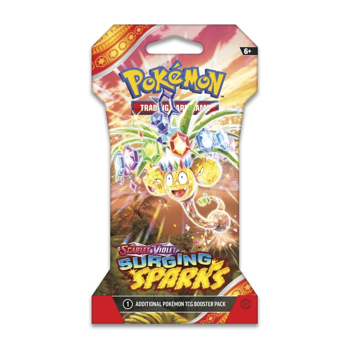 Pokémon TCG: Scarlet & Violet - Surging Sparks Sleeved Booster Pack (10 Cards)