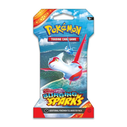 Pokémon TCG: Scarlet & Violet - Surging Sparks Sleeved Booster Pack (10 Cards)