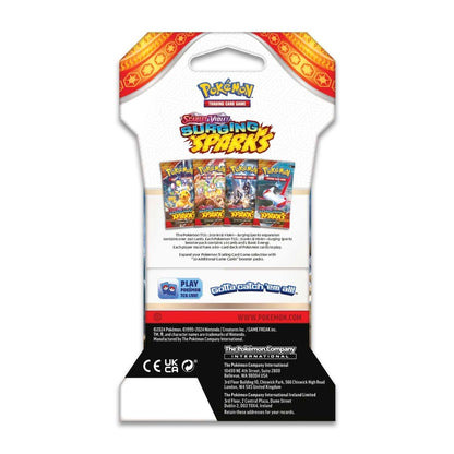 Pokémon TCG: Scarlet & Violet - Surging Sparks Sleeved Booster Pack (10 Cards)