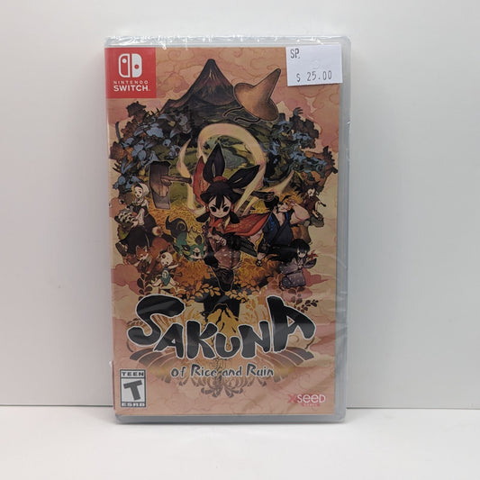 Sakuna: Of Rice and Ruin (Nintendo Switch, 2020)