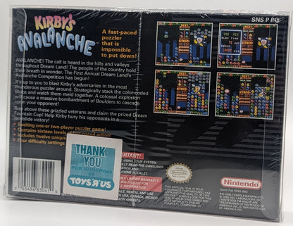 Kirby's Avalanche [Factory Sealed] (Nintendo SNES)