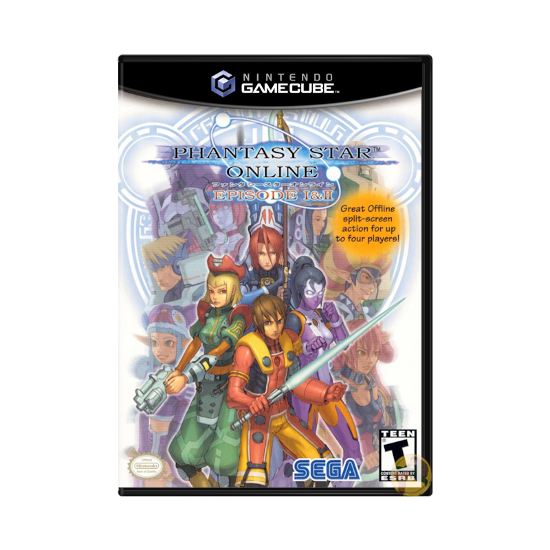 Phantasy Star Online Episode I & II (Nintendo GameCube)