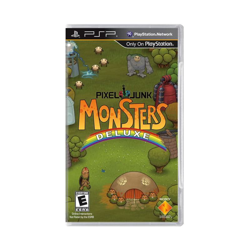 Pixel Junk Monsters: Deluxe (PlayStation Portable)