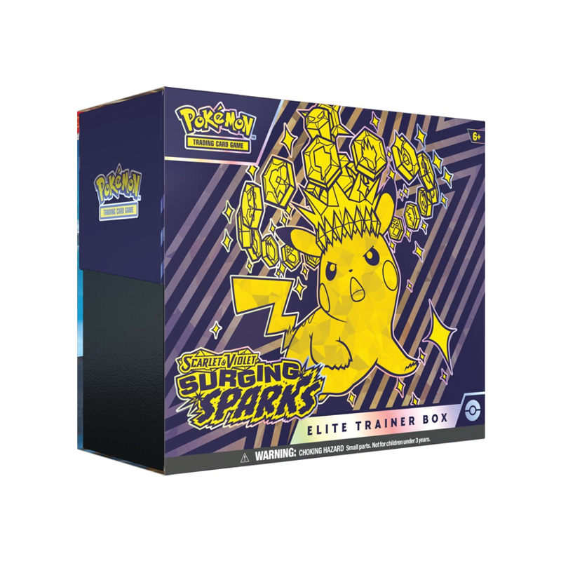 Pokémon TCG: Scarlet & Violet - Surging Sparks Elite Trainer Box