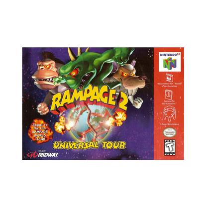 Rampage 2: Universal Tour (Nintendo 64)