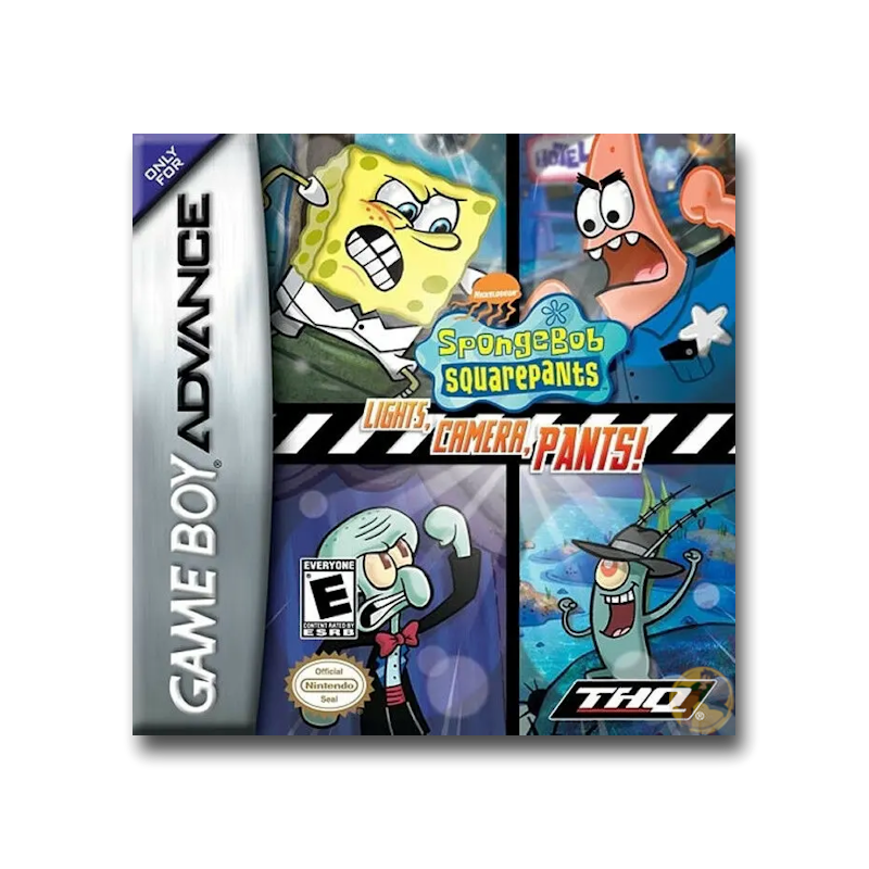 SpongeBob SquarePants: Lights, Camera, Pants (Nintendo Game Boy Advance)