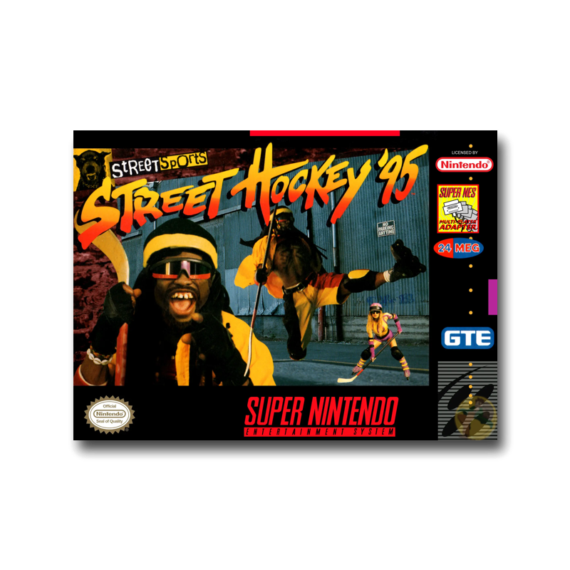 Street Hockey '95 (Nintendo SNES)