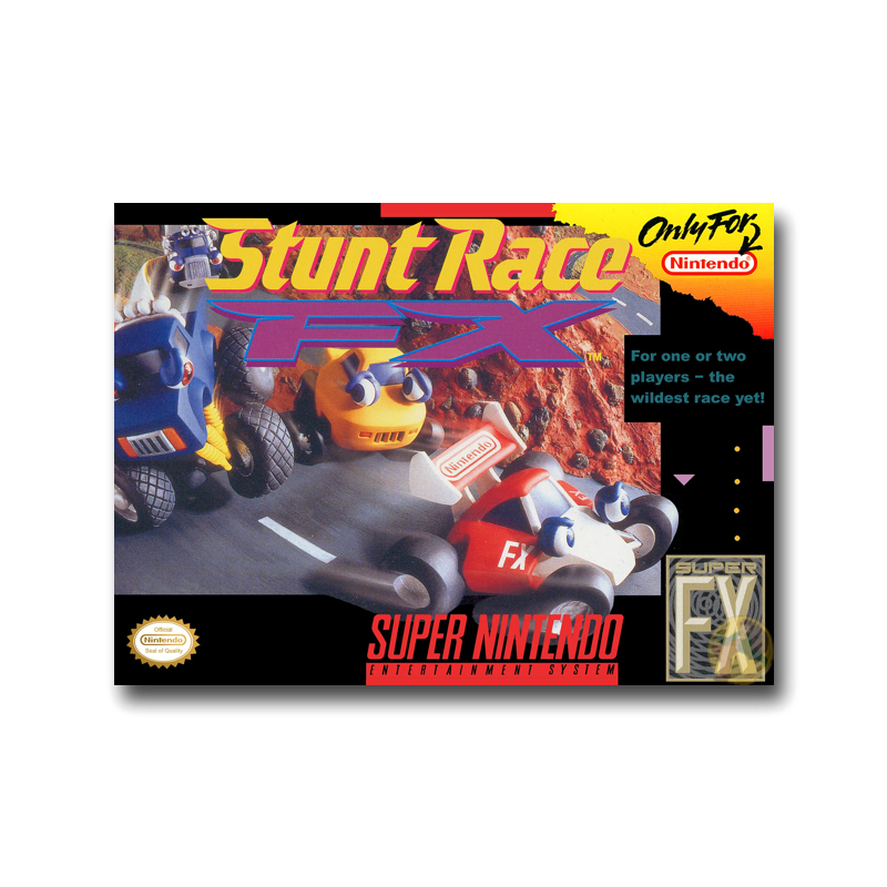 Stunt Race FX (Nintendo SNES)