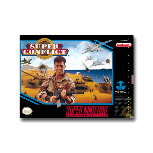 Super Conflict: The Mideast (Nintendo SNES)