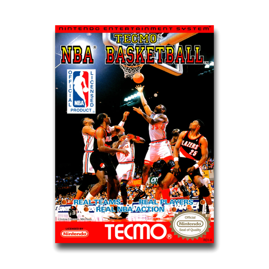 Tecmo NBA Basketball (Nintendo NES)