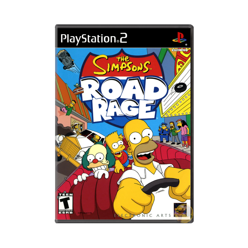 The Simpsons: Road Rage (PlayStation 2)