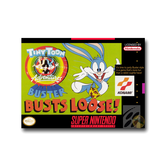 Tiny Toon Adventures: Buster Busts Loose! (Nintendo SNES)