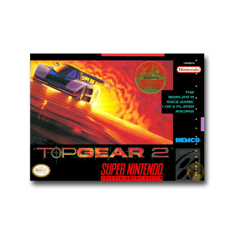 Top Gear 2 (Nintendo SNES)