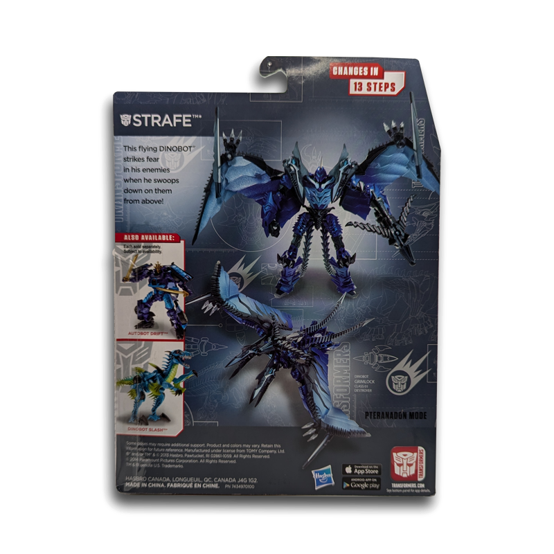 Transformers: Age of Extinction - Deluxe Class Strafe Action Figure (Hasbro)