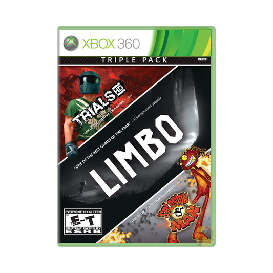 Triple Pack: Trials HD, Limbo, Splosion Man (Xbox 360)