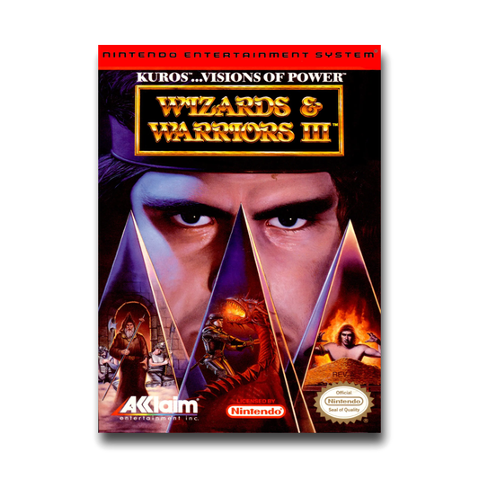 Wizards & Warriors III: Kuros: Visions of Power (Nintendo NES)