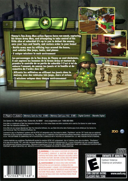 Army Men: Soldiers of Misfortune (PlayStation 2)