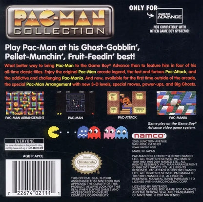 Pac-Man Collection (Nintendo Game Boy Advance)