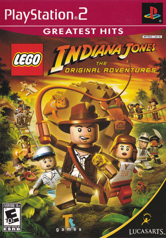 Lego Indiana Jones : The Original Adventures [Greatest Hits] (PlayStation 2)