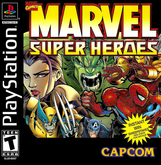 Marvel Super Heroes (PlayStation 1)