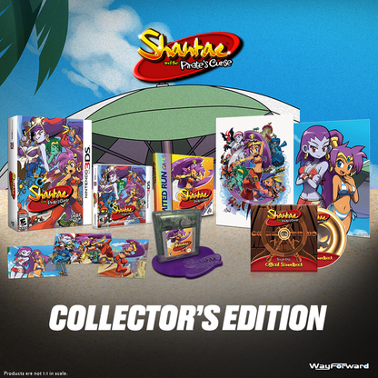 Shantae and the Pirate's Curse Collector's Edition (Nintendo 3DS, 2024)