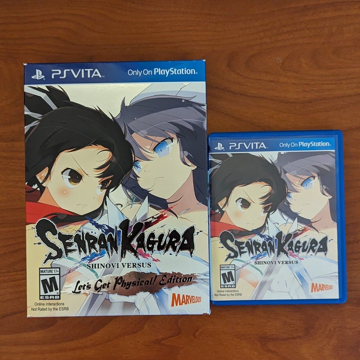 Senran Kagura Shinovi Versus - Let's Get Physical Edition (PlayStation Vita)