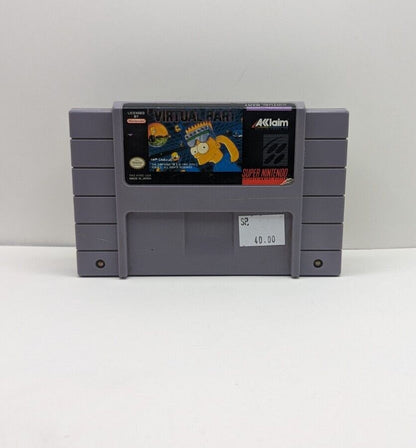 Virtual Bart (Nintendo SNES, 1994)