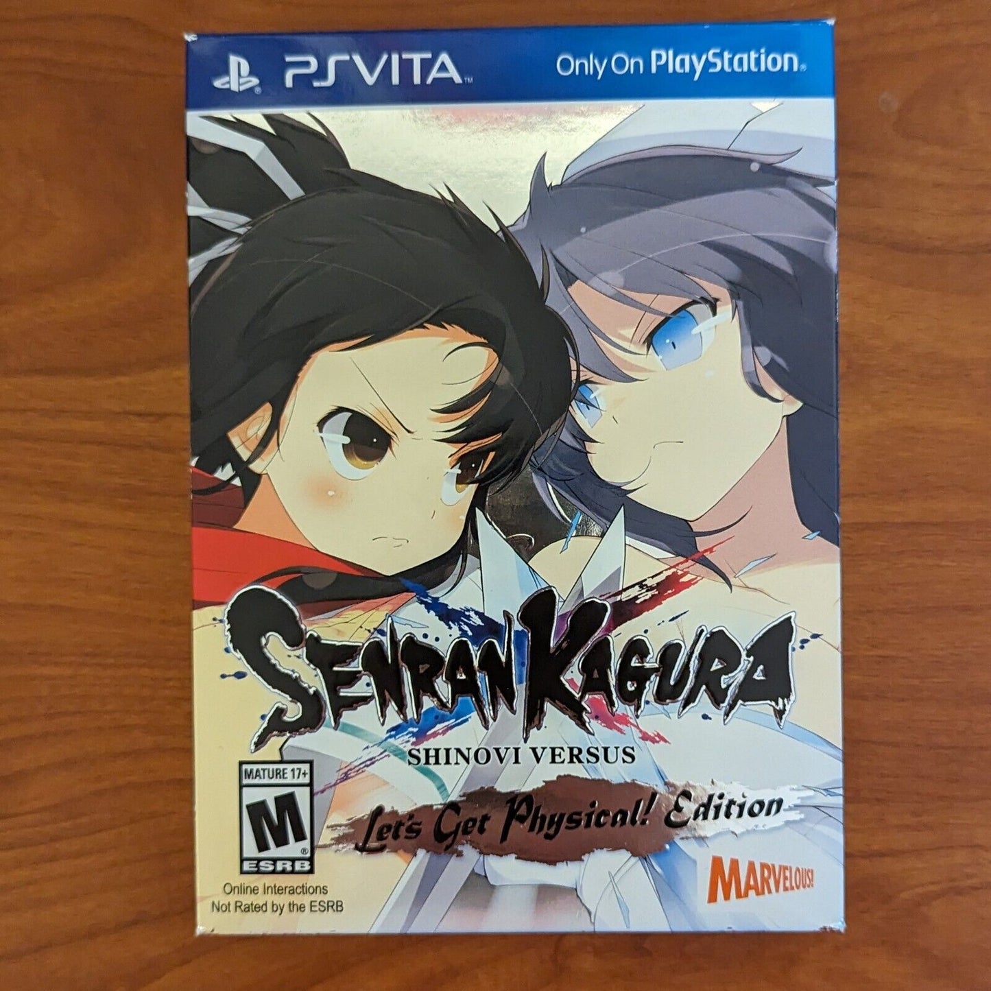 Senran Kagura Shinovi Versus - Let's Get Physical Edition (PlayStation Vita)