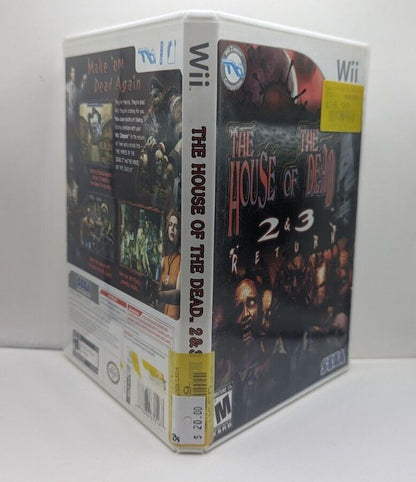 The House of the Dead 2 & 3 Return (Nintendo Wii, 2002)