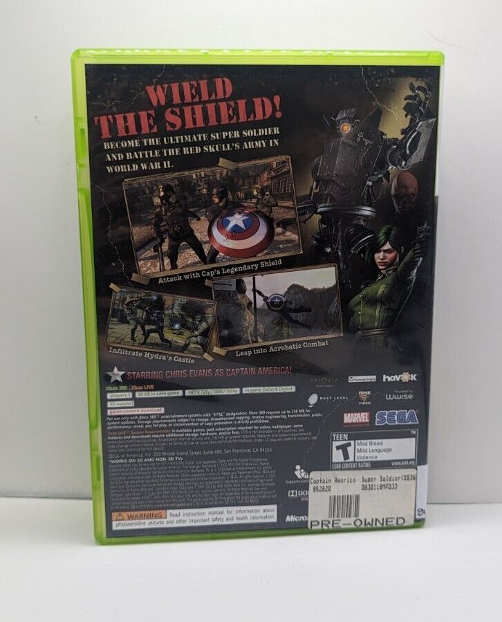 Captain America: Super Soldier (Xbox 360)