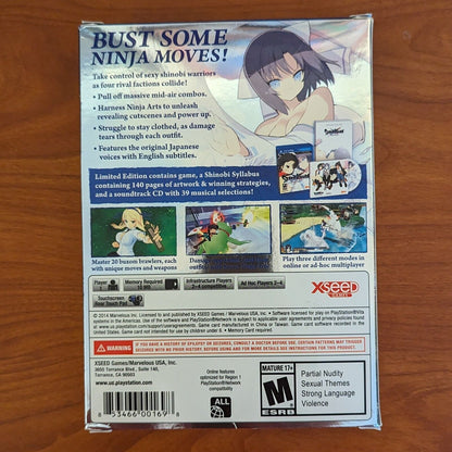 Senran Kagura Shinovi Versus - Let's Get Physical Edition (PlayStation Vita)